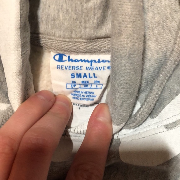 Grey Champion hoodie - Picture 3 of 3